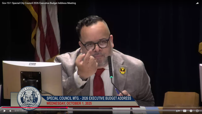 Council President JP Morrell Stands On Business?