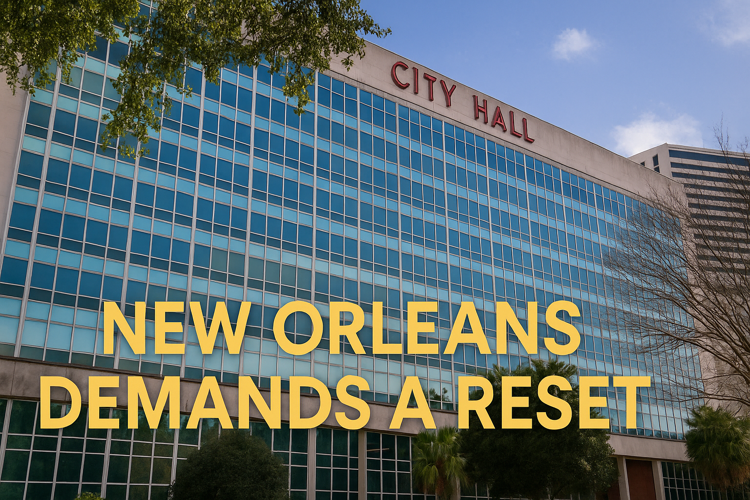 New Orleans Demanded a Reset — Now the New Government Must Deliver