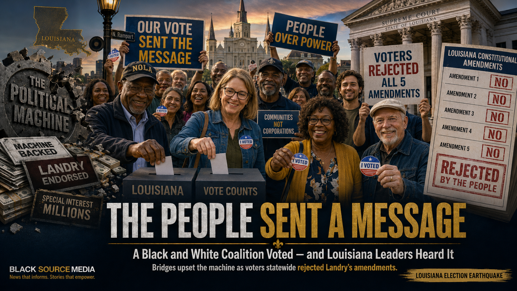 Louisiana election results May 2026 — The people sent a message