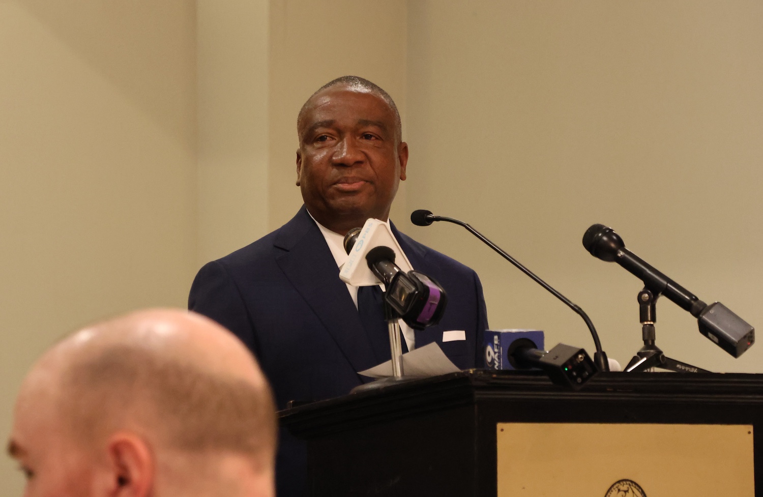 Rep. Cleo Fields speaks at Baton Rouge press conference after Louisiana v. Callais Supreme Court ruling