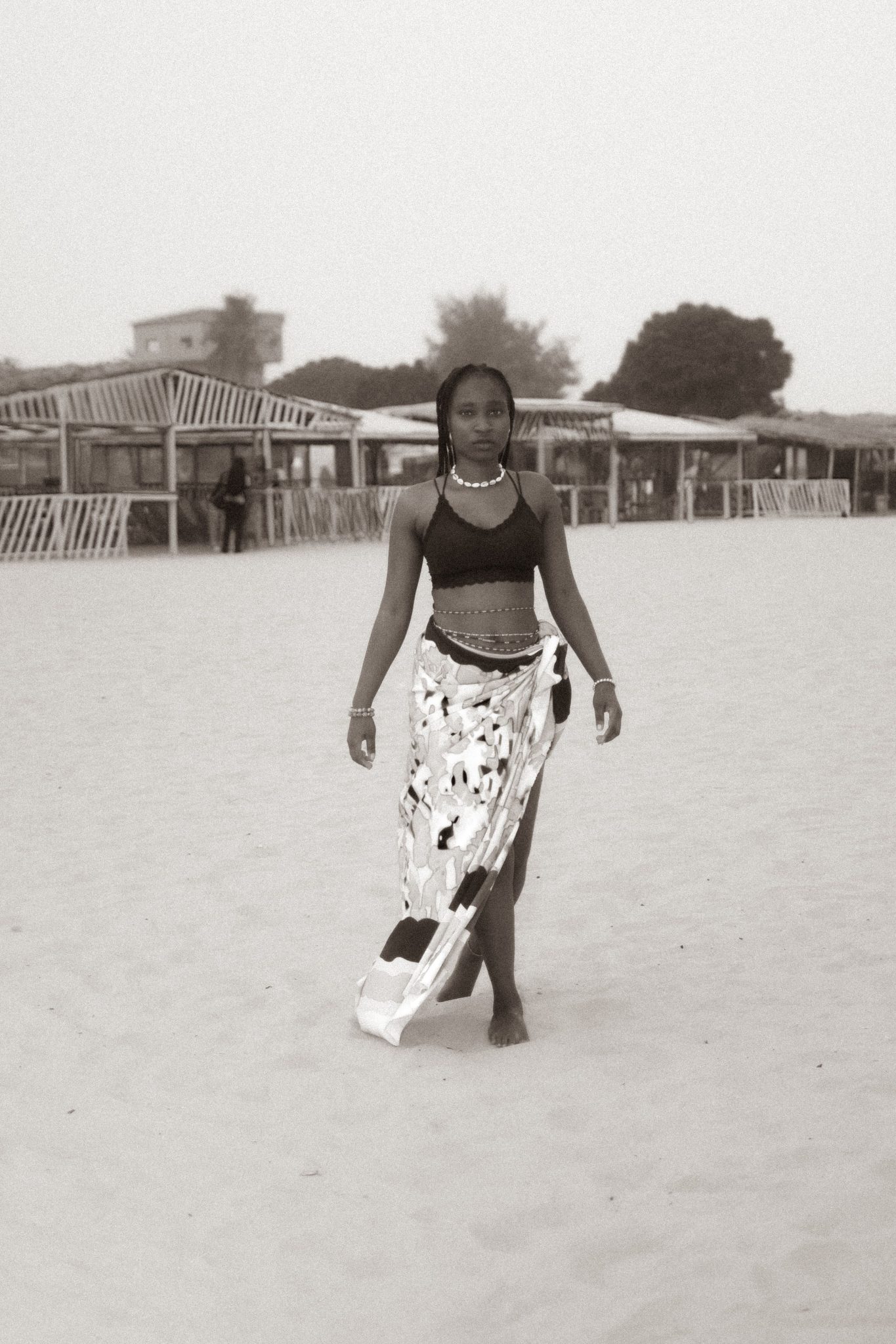 Black family enjoying a day at the beach — freedom spaces built by and for Black communities