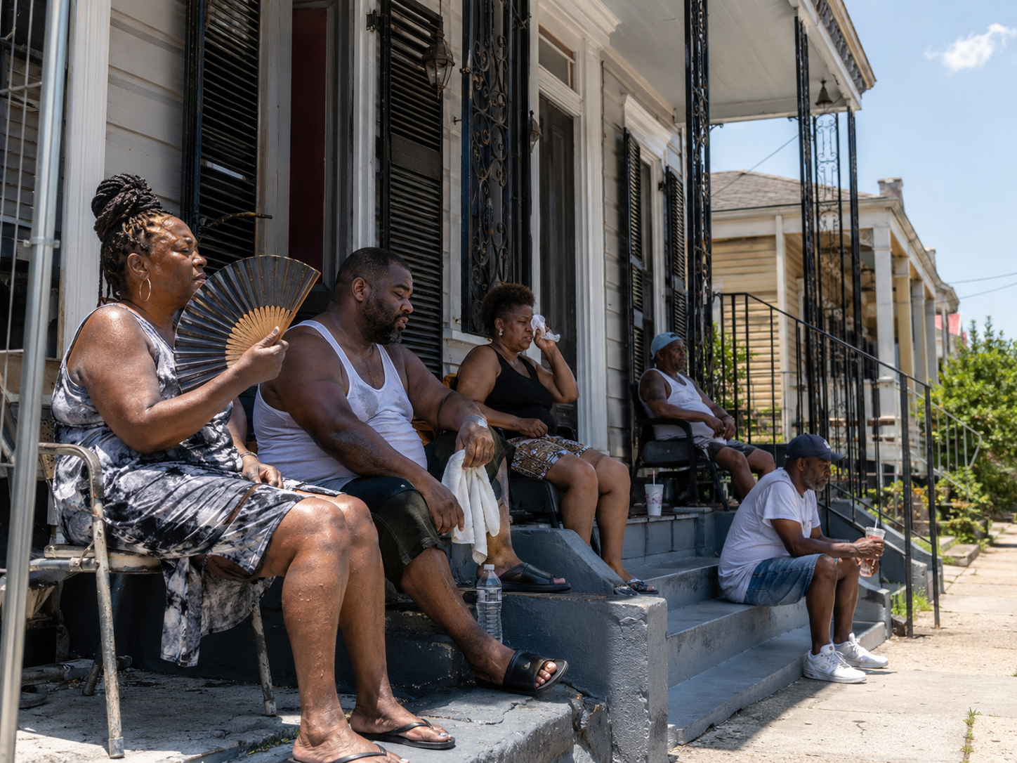 New Orleans utility shutoffs during extreme summer heat