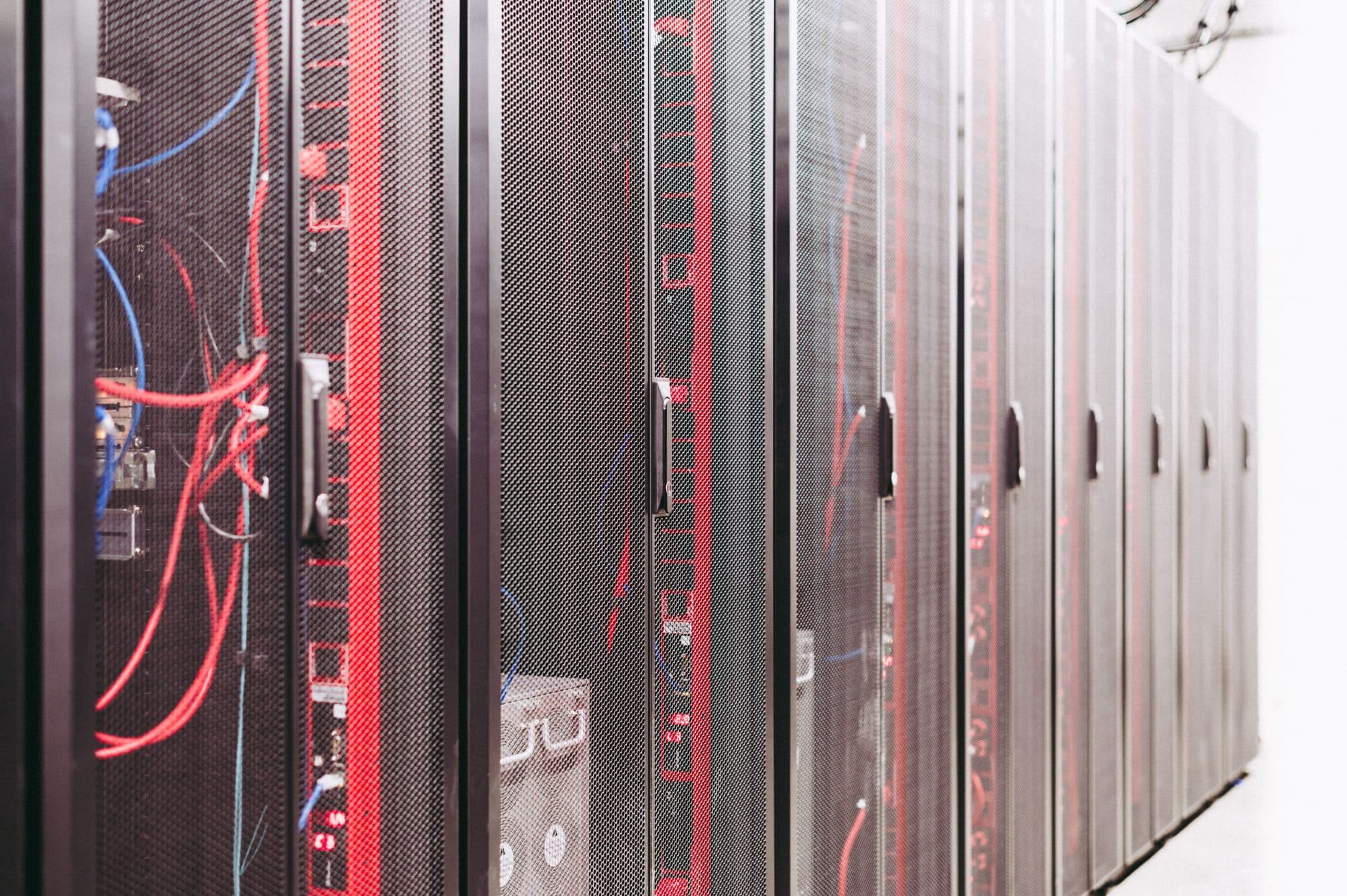 Construction of one of the new Louisiana data centers